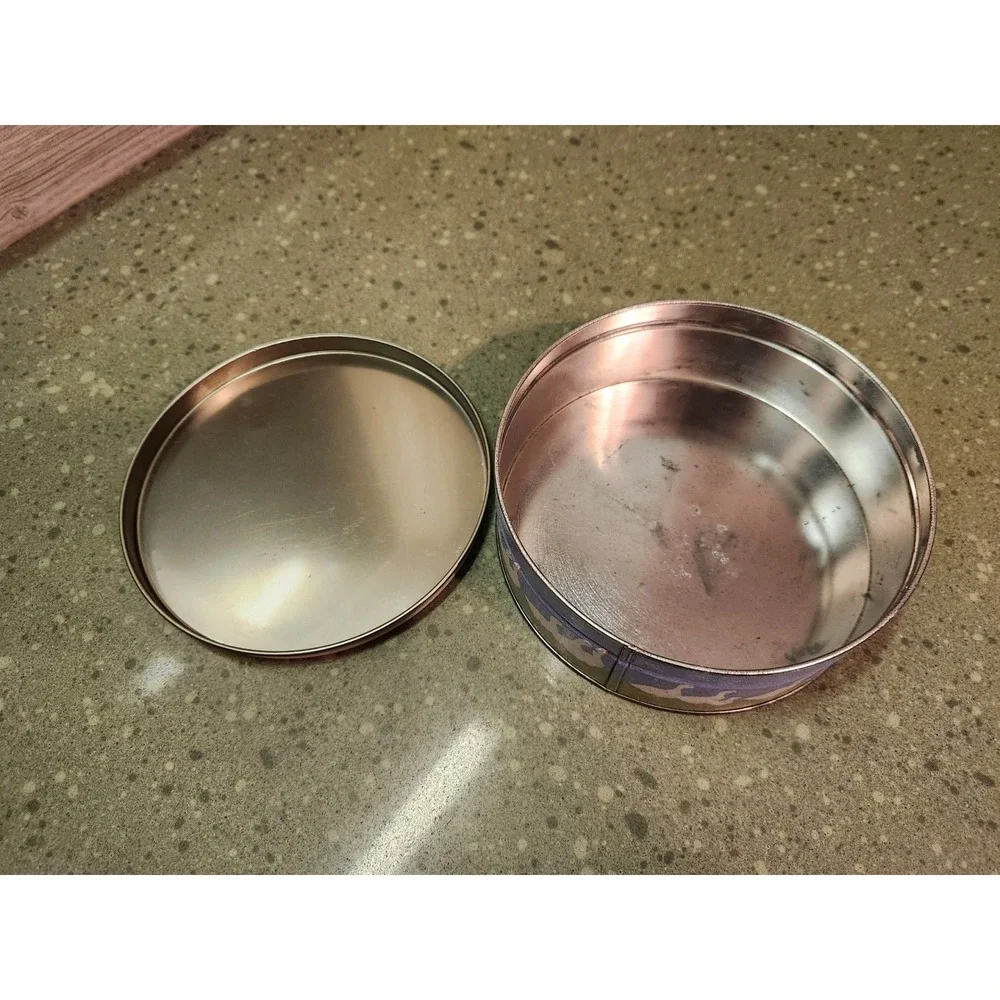 VTG 1980s Country Goose Round Tin